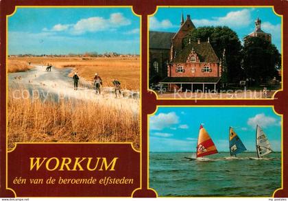 Workum Teilansichten Surfen