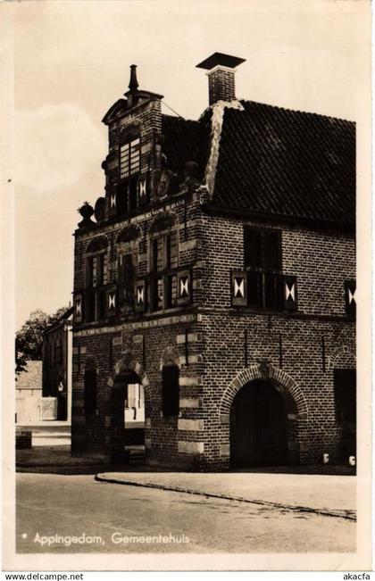 CPA APPINGEDAM Gemeentehuis NETHERLANDS (705903)