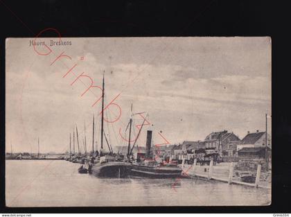 Breskens - Haven - postkaart