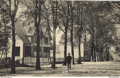 Netherlands, COEVORDEN, Meindert van der Thijnen Singel (1924) Postcard