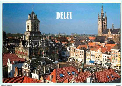 Carte Postale - Pays-Bas - Delft - Groeten uit delft - Zuid-Holland - CPM - Voir Scans Recto-Verso
