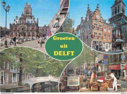 Carte Postale - Pays-Bas - Delft - Multivues - Zuid-Holland - CPM - Voir Scans Recto-Verso