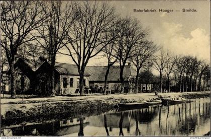CPA Smilde Drenthe Niederlande, Butterfabrik Hooger