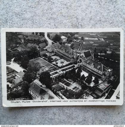 Druten (Gld.) Luchtfoto - Huize Bolderhof Internaat 19??