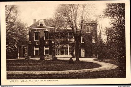 CPA Neede Berkelland Gelderland, Villa aan den Stationsweg