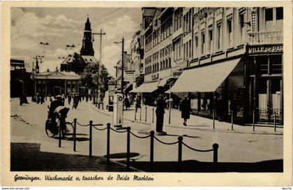 CPA AK GRONINGEN Vischmarkt v. tusschen de Beide Markten NETHERLANDS (604303)