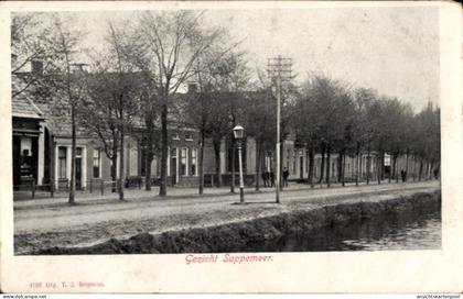 CPA Sappemeer Groningen Niederlande, Häuser