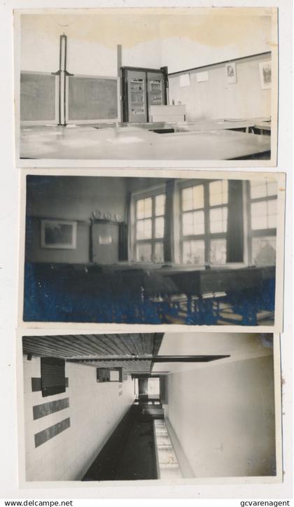 HIVERSUM  3  FOTO'S 11 X 6 CM   1930. =. FROBELSCHOOL