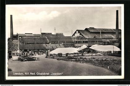 AK Leerdam, N.V. Ned. Glasfabriek Leerdam