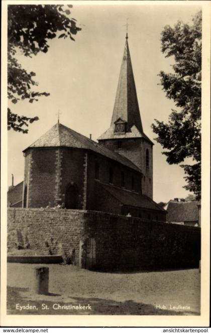 CPA Eysden Eijsden Margraten Limburg Niederlande, St. Christinakerk