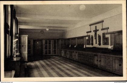 CPA Tegelen Heidenend Venlo Limburg Niederlande, Cistercienserabdij, Sacristie