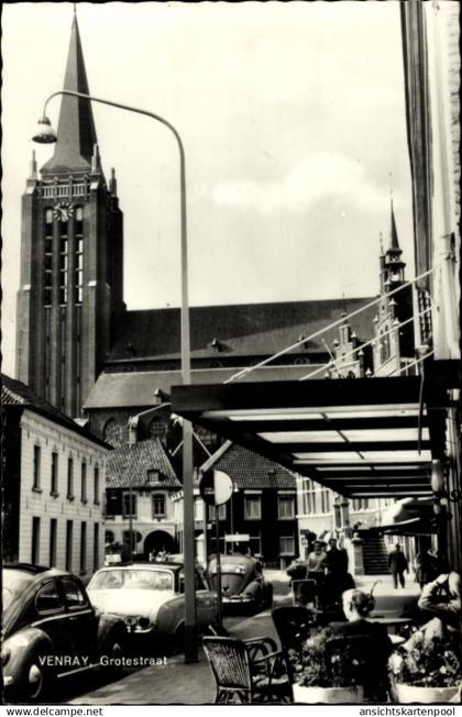 CPA Venray Limburg Niederlande, Grotestraat