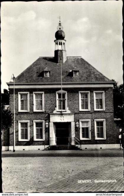 CPA Gemert Bakel Nordbrabant Niederlande, Gemeentehuis