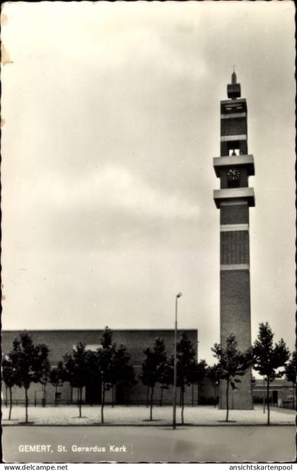 CPA Gemert Bakel Nordbrabant Niederlande, St. Gerardus Kerk