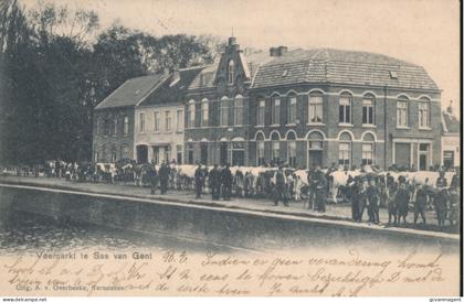 SAS VAN GENT      VEEMARKT TE SAS VAN GENT. 1902