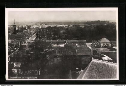 AK Sassenheim, Sassenheim in vogelvlucht