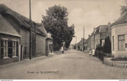 Sliedrecht (ZH) Groet uit  1916? Nauta