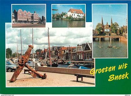 Pays-Bas - Nederland - Sneek - Multivues - CPM - Voir Scans Recto-Verso