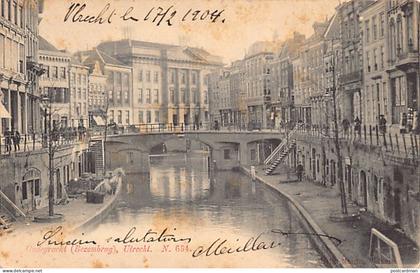 Nederland - UTRECHT - Oudegracht (Bezembrug)