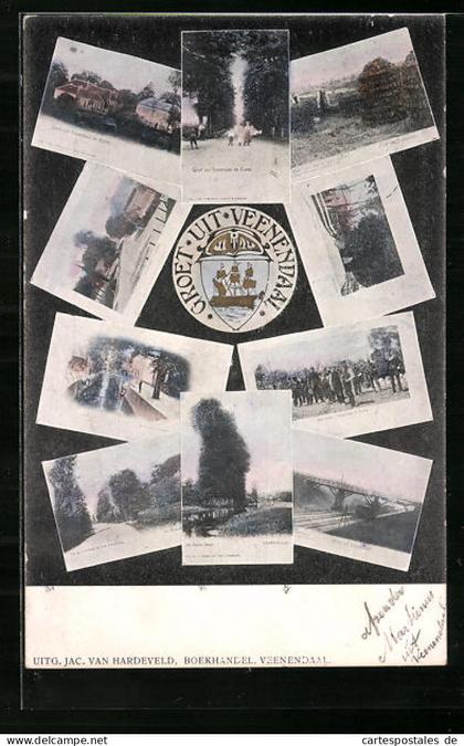 AK Veenendaal, Stadtansichten