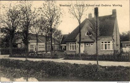 CPA Vreeland Utrecht, Christliche Schule, Lehrerwohnhaus