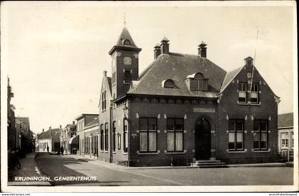 CPA Kruiningen Zeeland, Gemeentehuis