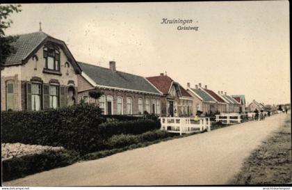 CPA Kruiningen Zeeland Niederlande, Grintweg