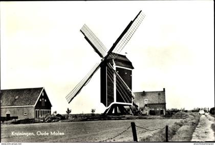 CPA Kruiningen Zeeland, Oude Molen, Windmühle