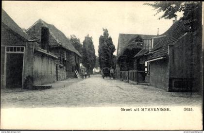 CPA Stavenisse Zeeland Niederlande, Straßenpartie