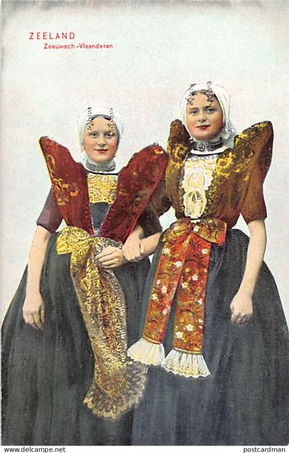 Nederland - Zeeland - Zeeuws-Vlaanderen - Jonge vrouwen - Uitg. Dr. Trenkler & Co. Zee. 10