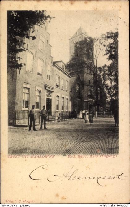 CPA Naaldwijk Südholland, Niederlande. Rev. Kirche