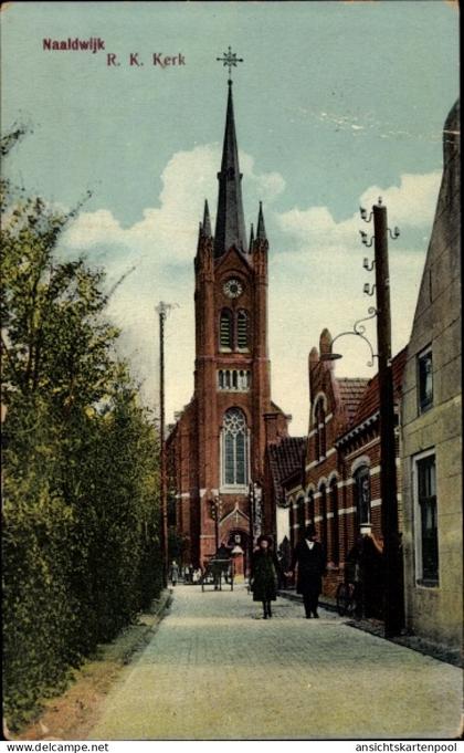 CPA Naaldwijk Südholland, römisch-katholische Kirche