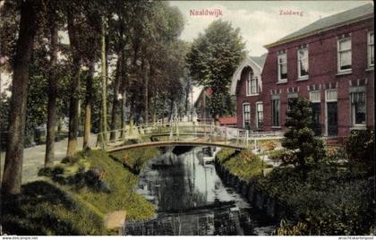 CPA Naaldwijk Südholland, Zuidweg, Brücke