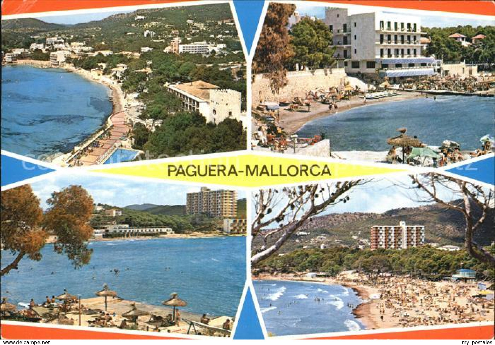 Paguera Mallorca Islas Baleares Strandbilder