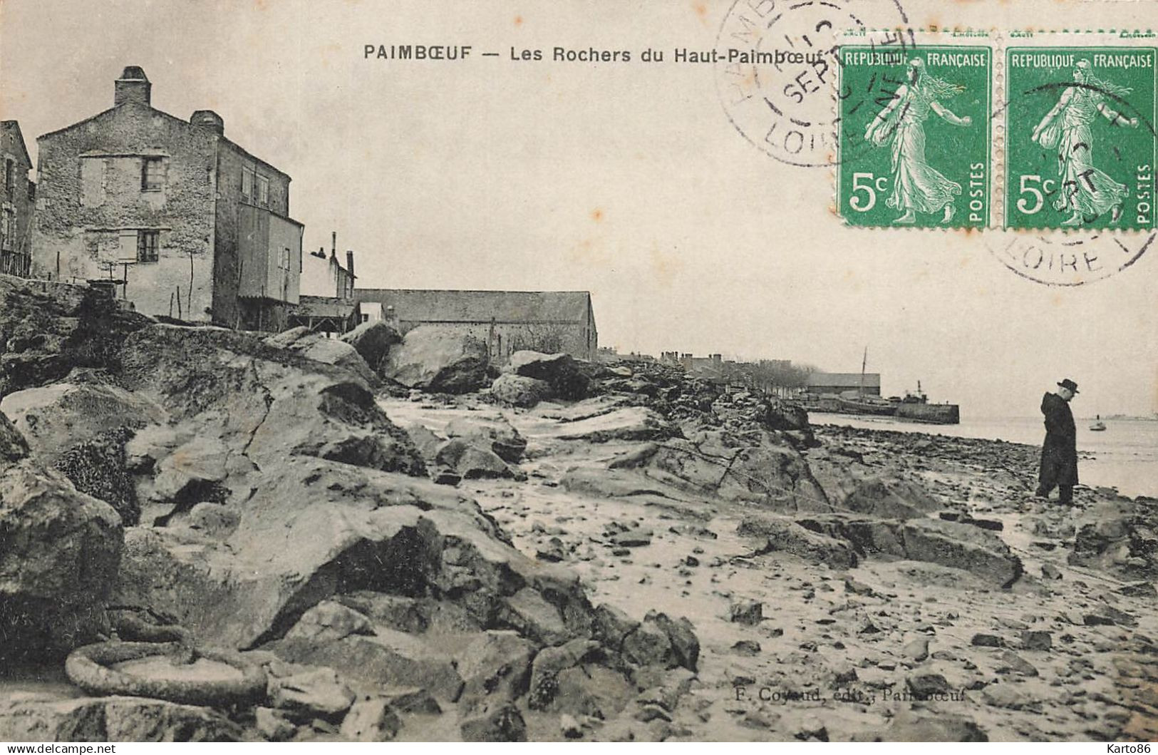 paimboeuf * les rochers du Haut Paimboeuf * quartier villageois
