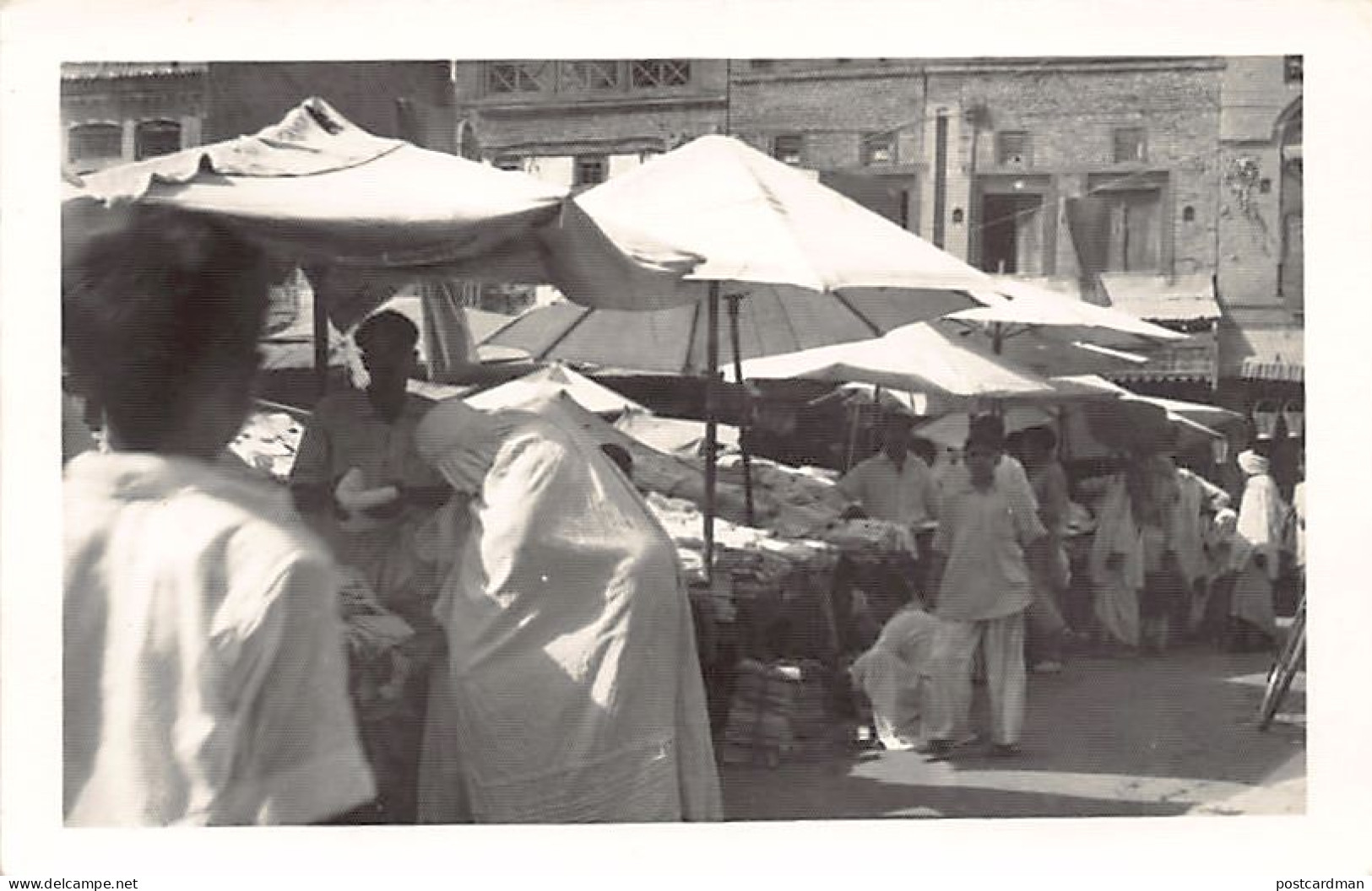 Pakistan - A market - REAL PHOTO - Publ. unknown