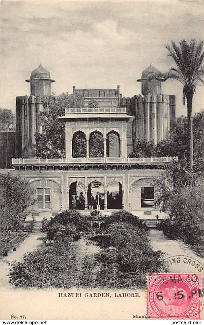 Pakistan - LAHORE - Hazuri Bagh - Garden