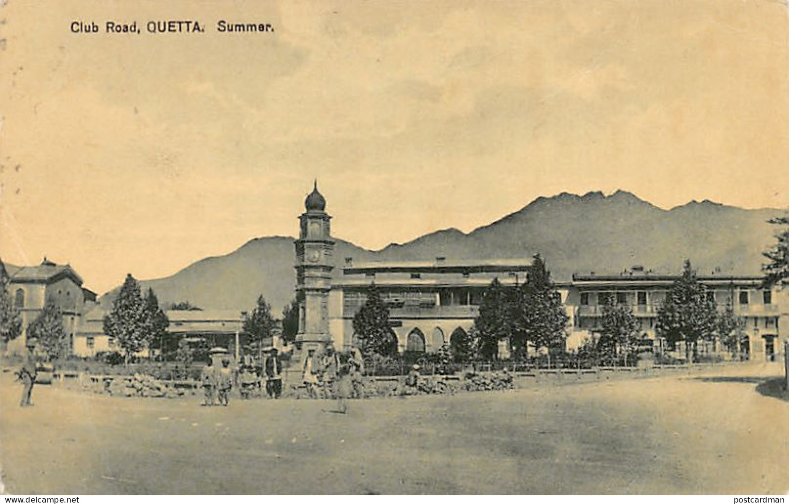 Pakistan - QUETTAClub Road - Publ. K. C. Marrott