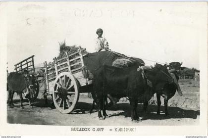 Pakistan Bullock Cart photocard to St Ives