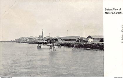 Pakistan - KARACHI - Distant view of Manora - Publ. R. Jalbhoy