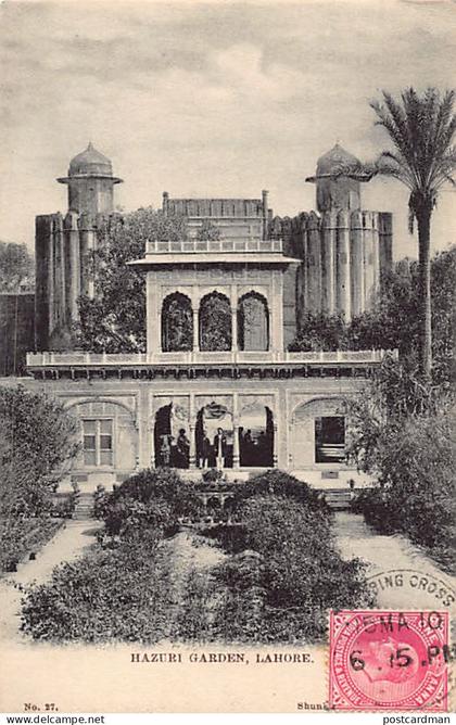 Pakistan - LAHORE - Hazuri Bagh - Garden