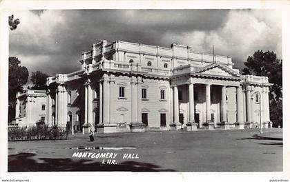 Pakistan - LAHORE - Montgomery Hall - REAL PHOTO - Publ. unknown