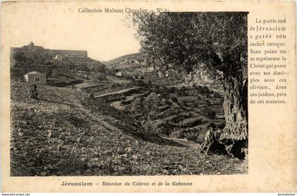 Jerusalem - Reunion du cedron