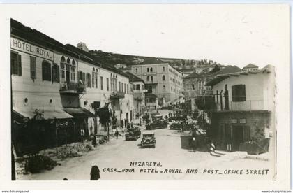 Palestine Nazareth Hotel Royal Post Office photo Fadil Saba