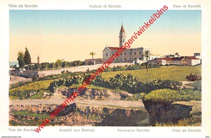 View of Ramleh - Palestina Israel