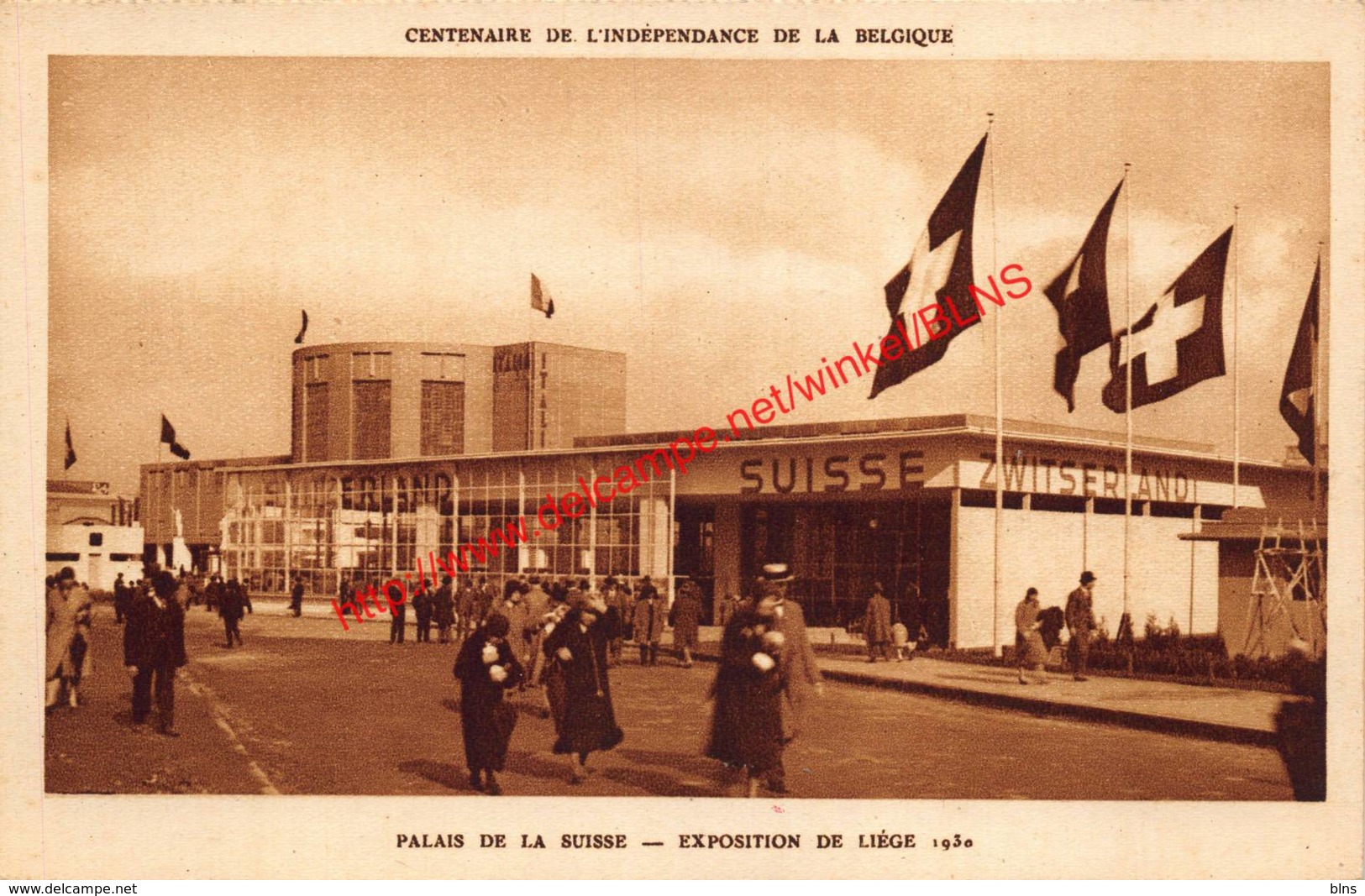 Palais de la Suisse - Exposition de Liege 1930 - Liège