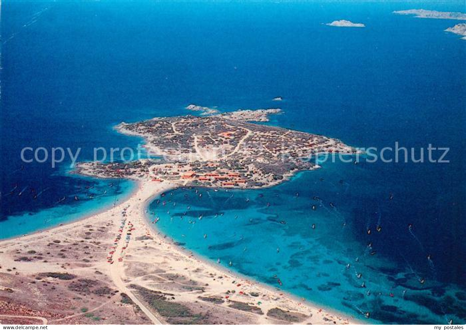 Palau Sardegna Fliegeraufnahme