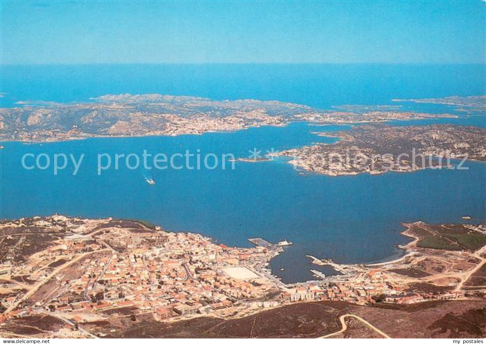 Palau Sardegna Fliegeraufnahme