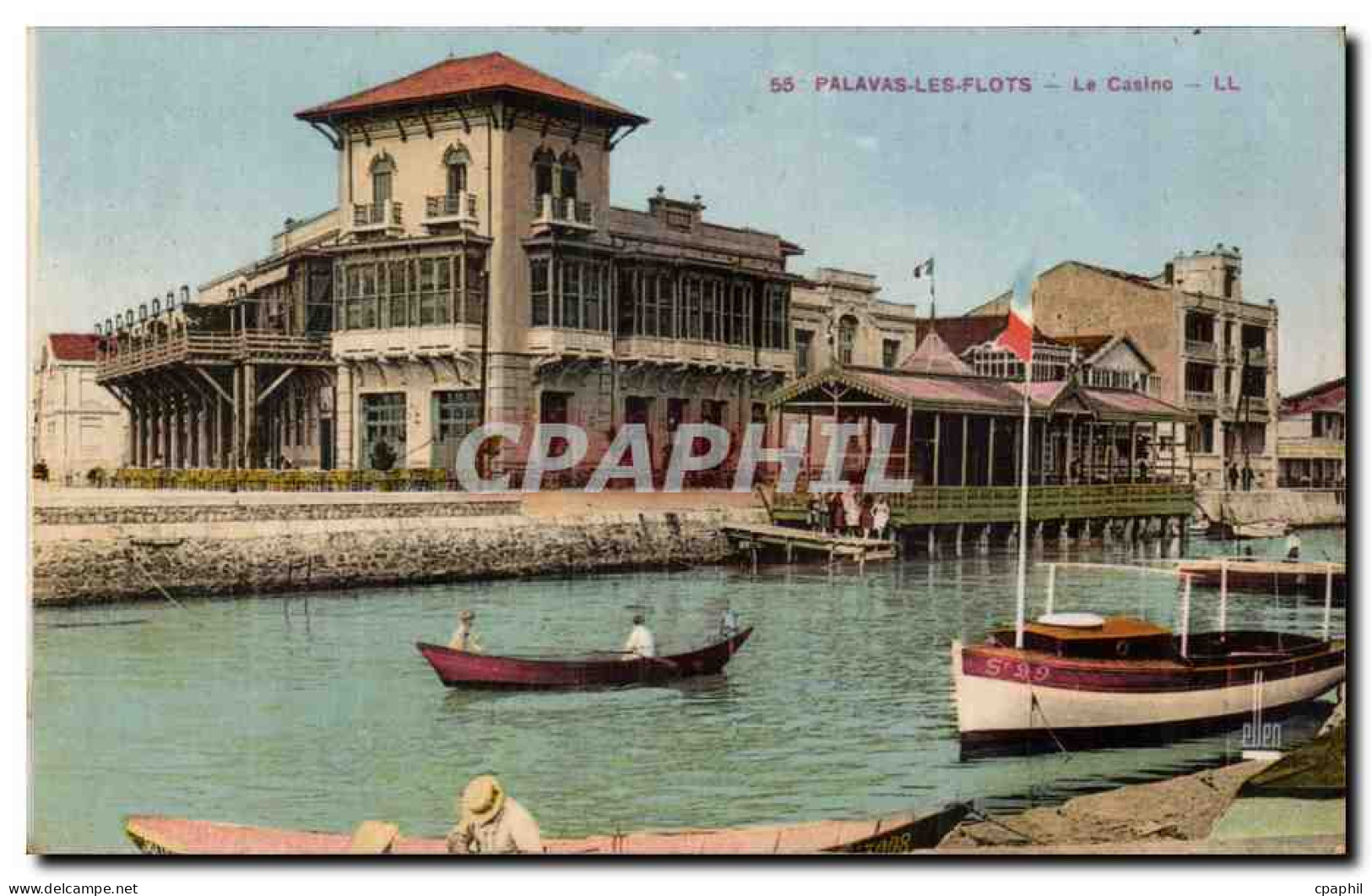 Palavas les Flots CPA Le casino