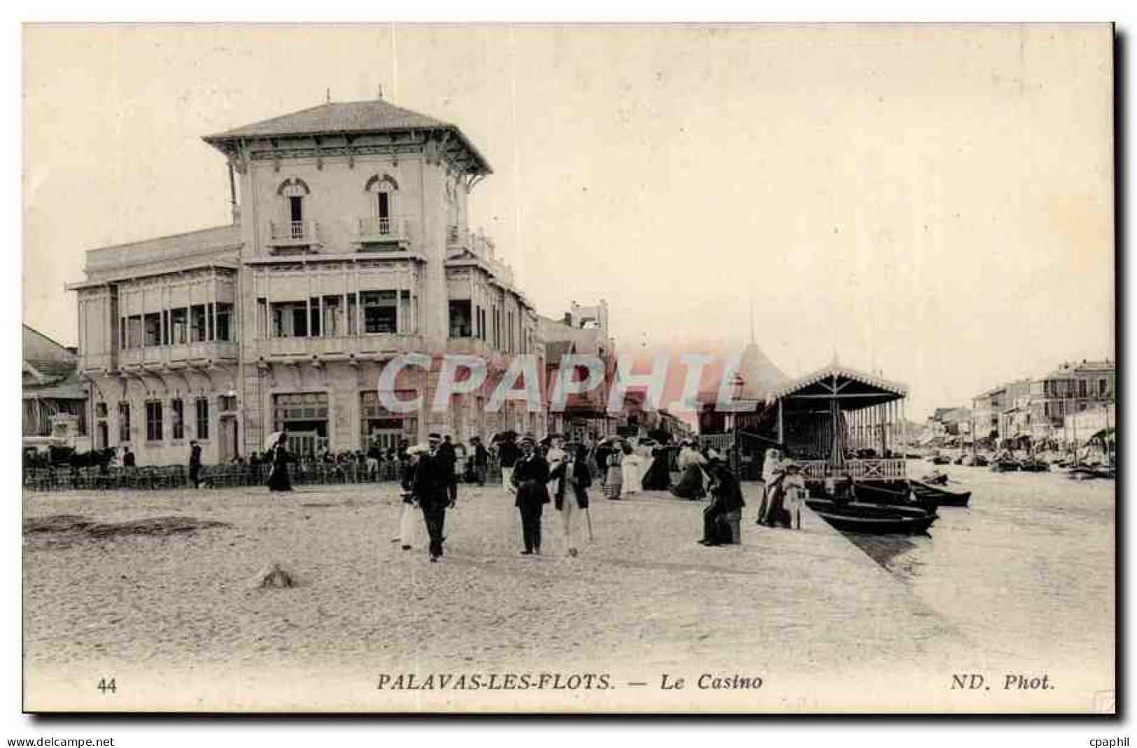 Palavas les flots CPA Le casino
